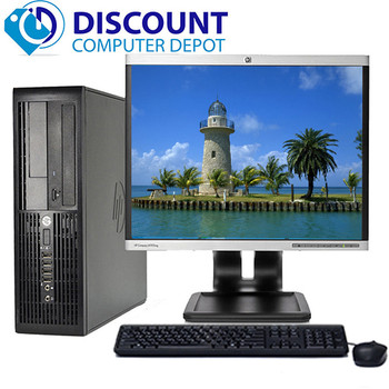 HP Desktop Computer PC Core 2 Duo 2.6GHz 4GB 160GB DVD WiFi 22" LCD Windows 10 HP Desktop Computer PC Core 2 Duo 2.6GHz 4GB 160GB DVD WiFi 22" LCD Windows 10