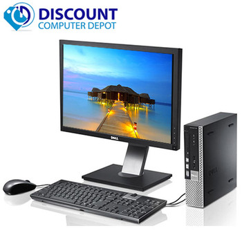 Fast Dell Optiplex 990 USFF Desktop PC Core i5 4GB 250GB Win10 Home WiFi W/19" LCD Fast Dell Optiplex 990 USFF Desktop PC Core i5 4GB 250GB Win10 Home WiFi W/19" LCD