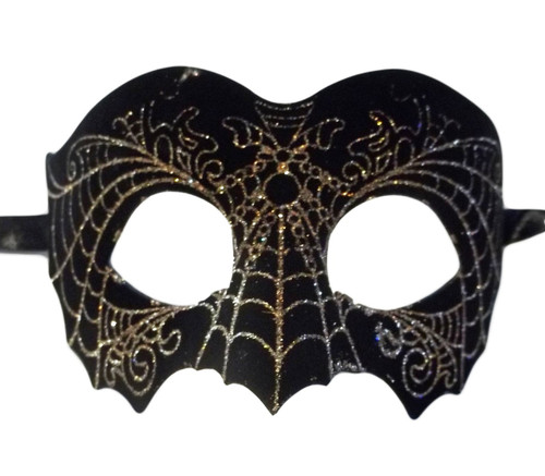 Black Gold Suede Leather Laser Cut Venetian Masquerade Prom Mask Goth Black Gold Suede Leather Laser Cut Venetian Masquerade Prom Mask Goth