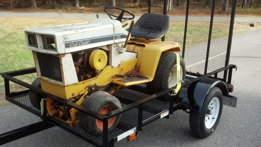 Guide to Buying and Restoring Vintage Garden Tractors Part ... agco pto wiring diagram 