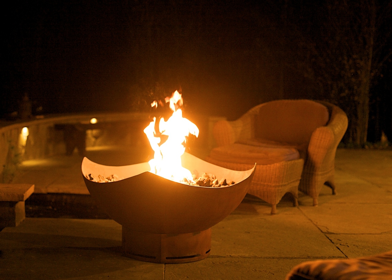 Manta Ray Fire Pit Wood Burning Natural Gas Or Liquid Propane Fueled Manta Ray Fire Pit Art® gas fueled. - Manta Ray Fire Pit Wood Burning Natural Gas Or Liquid Propane Fueled