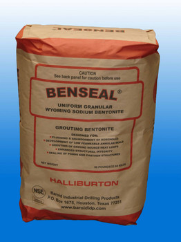 bentonite pond sealing sodium granular sealer clay drilling lb fluids bag ponds mud bulk seal lbs sack cart plug wyoming