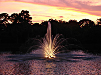 Augusta Pond Fountain Spray Pattern Augusta Pond Fountain Spray Pattern