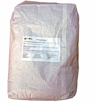 Soilfloc Pond Sealer Part A - Apply first. Soilfloc Pond Sealer Part A - Apply first.