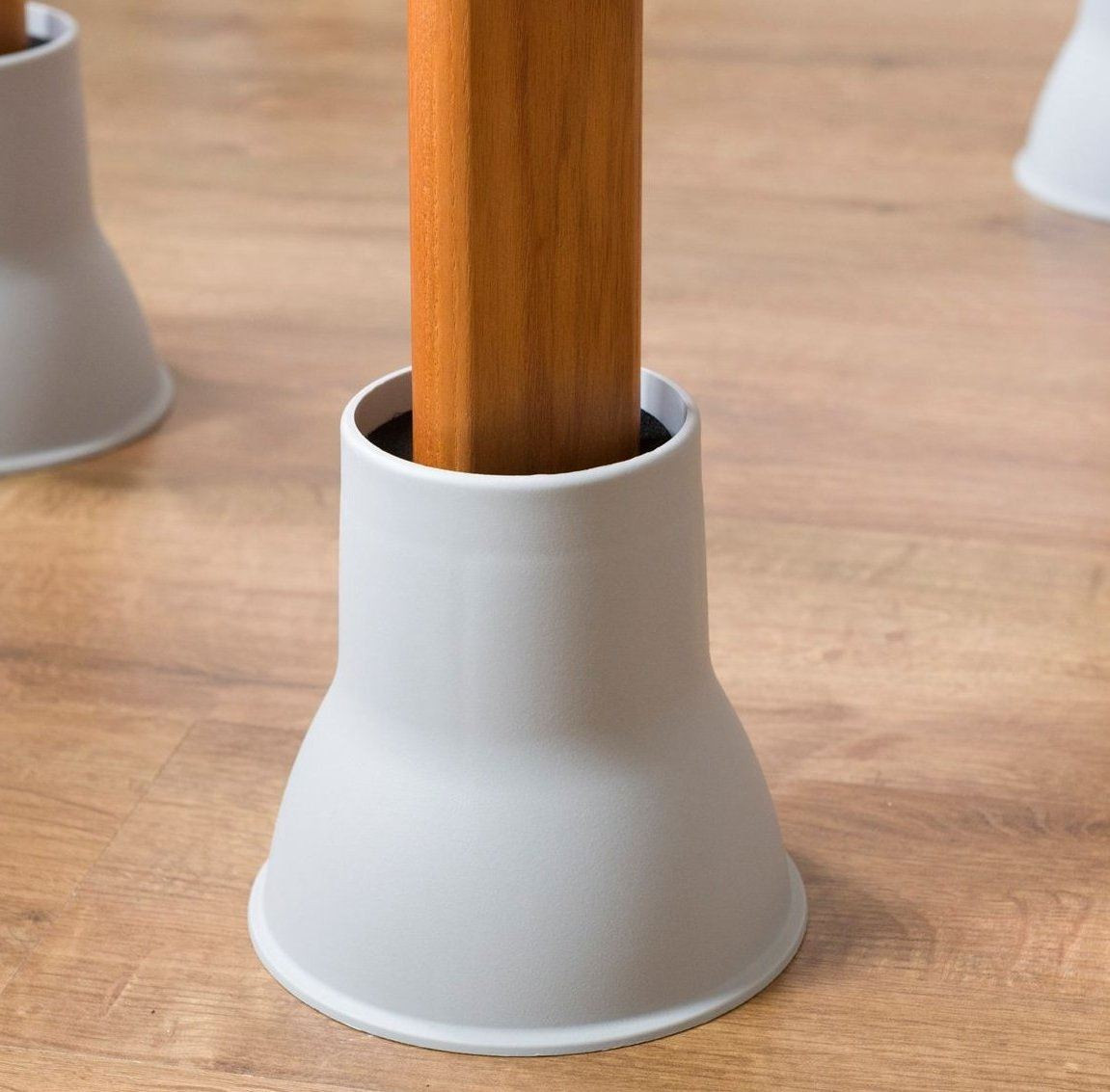 14cm Elephant Feet Cone Raiser for Chairs & Beds per 4 Forest Mobility