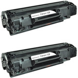 Twin Pack - Compatible replacement for Canon 128 (3500B001AA) black laser toner cartridge Twin Pack - Compatible replacement for Canon 128 (3500B001AA) black laser toner cartridge