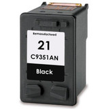 Remanufactured replacement for HP 21 (C9351AN) black ink cartridges Remanufactured replacement for HP 21 (C9351AN) black ink cartridges