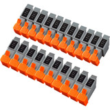 20 Pack - Compatible replacement for Canon BCI-24 series ink cartridges 20 Pack - Compatible replacement for Canon BCI-24 series ink cartridges