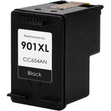 Remanufactured replacement for HP 901XL (CC654AN) black ink cartridge Remanufactured replacement for HP 901XL (CC654AN) black ink cartridge