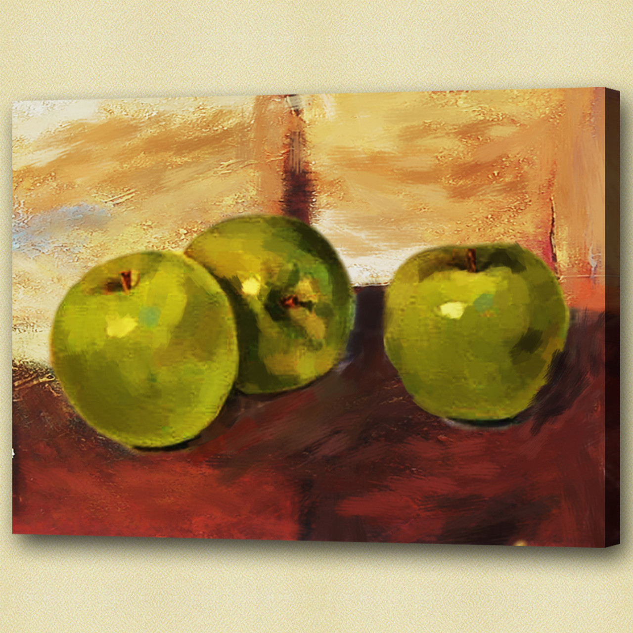 Buy Still Life - Three Fruits by Community Artists Group@ Rs. 9690. Code:51Stilllife07_4030 ...