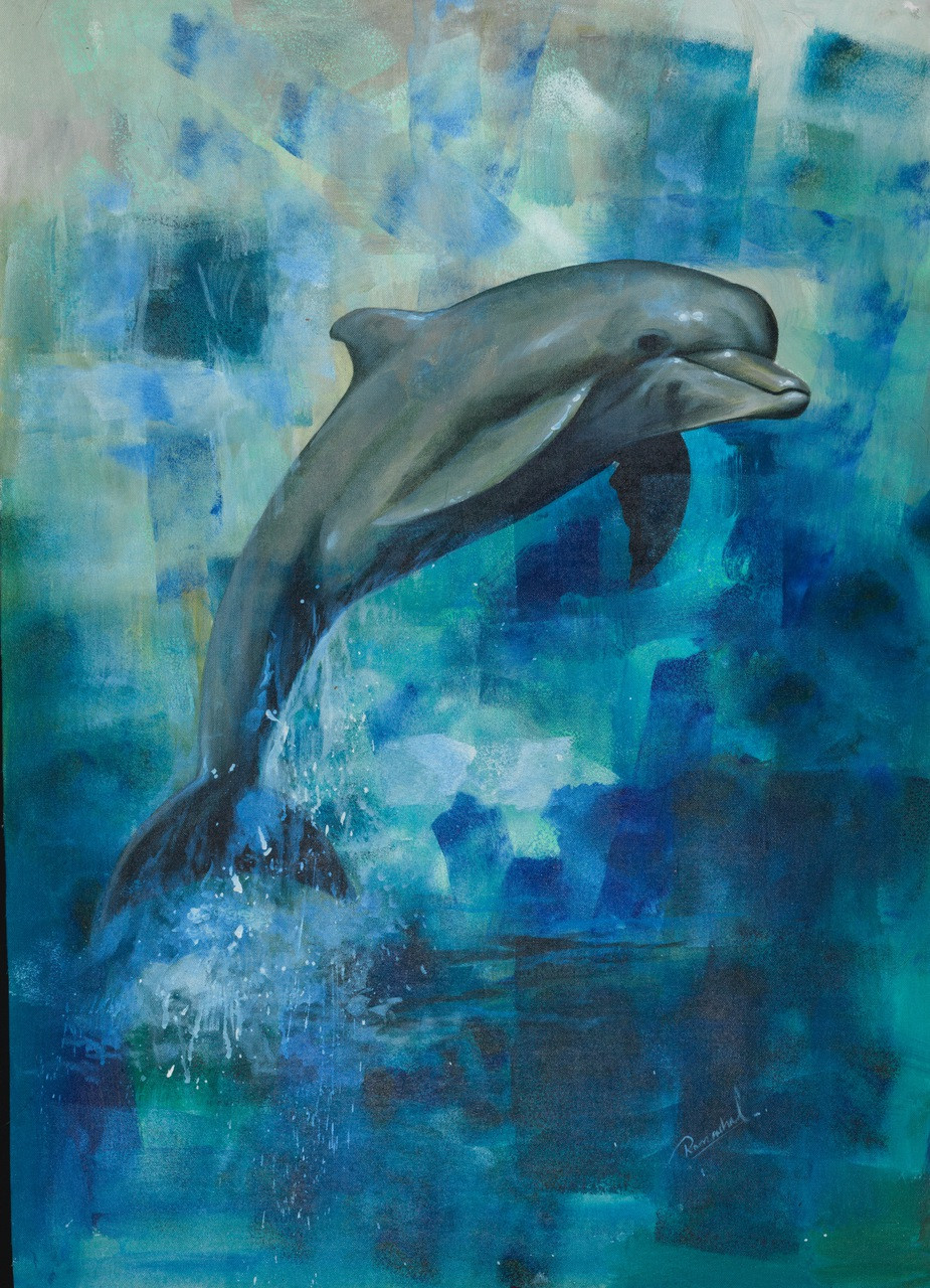 dolphin fish paintings dolphin fish paintings