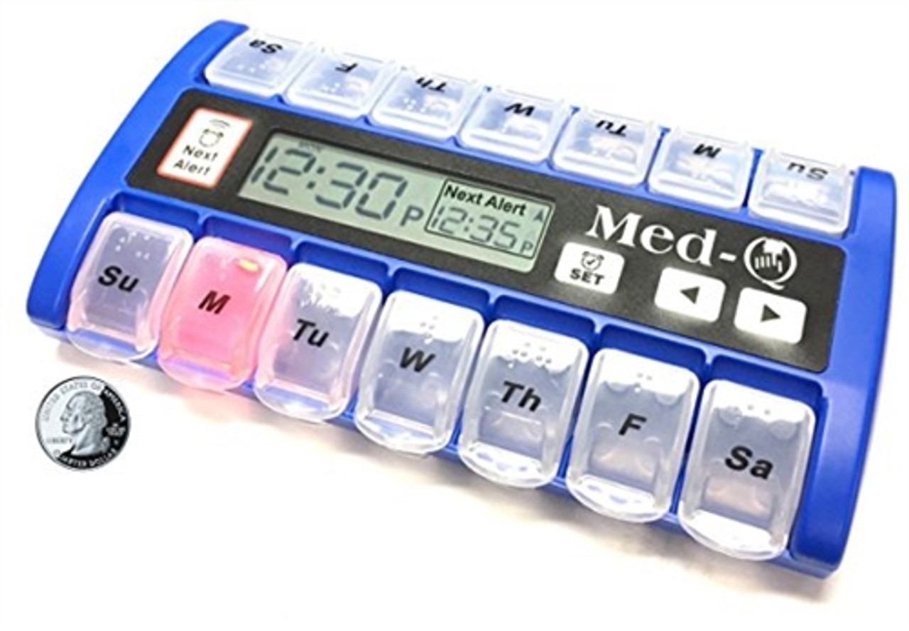 Download Electronic Pill Box With Flashing Medication Reminder ...
