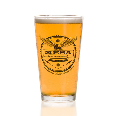 Pint Glass 16 oz. - MESA Engineering - Set of 4