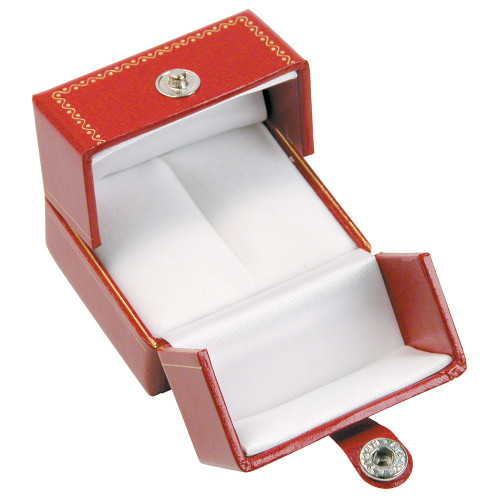 Classic Style Ring Box, 2” x 1 5/8” x 1 3/8" , Choose from various Color