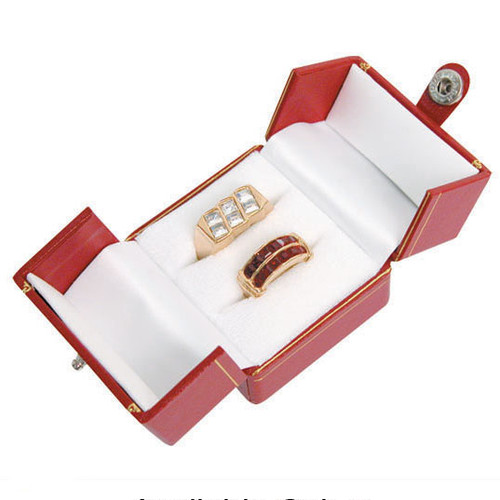 Classic Style Wedding set Box, 2” x 2 1/8” x 1 3/4" , Choose from various Color