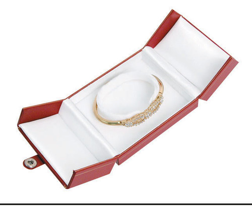 Classic Style Bangle/Watch Box, 3 1/2” x 3” x 1 1/2”, Choose from various Color