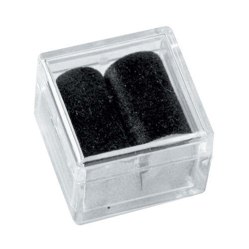 Acrylic Square Gem Box, 1" x 1" x 3/4"H,Choose from various inner color , Price for 100 pieces
