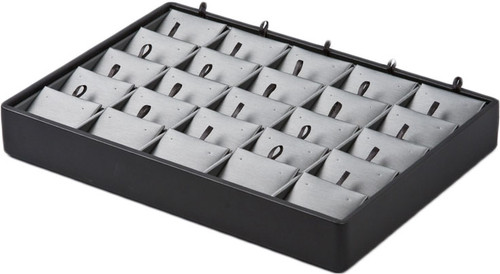 Stackable Earring Tray, 12 1/2” W x 8 3/4” D x 1 7/8” H