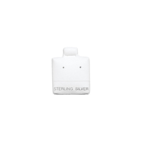 Small Earring Puff Card (Sterling BX565-3) 1"x 1"