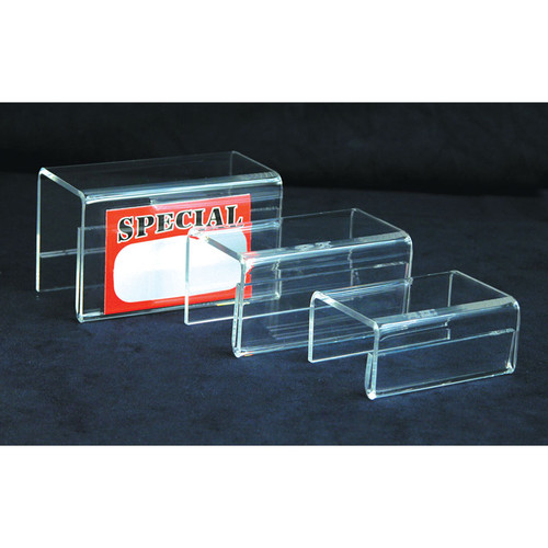Clear Acrylic Riser, 3Pcs/set