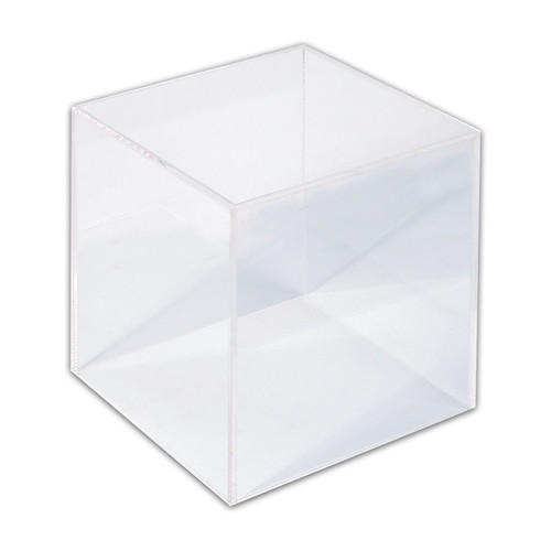 Acrylic Display Cube, 5" x 5 " x 5"H,