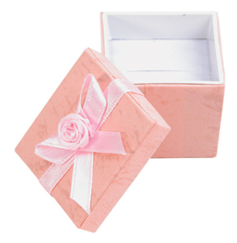 Pastel Ring Hat Box, 1 5/8''W x 1 5/8''D x 1 1/2''H