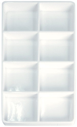 8-Compartment Heavy Duty Lightweight Plastic Stackable Trays (PC8)