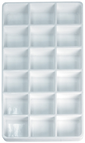 18-Compartment Heavy Duty Lightweight Plastic Stackable Trays (PC18)