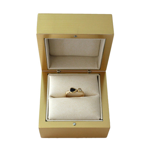 Elegant Gold Ring Box (AAR5-GD)
