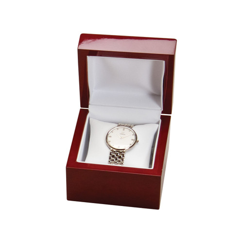 WW8 Rosewood Watch Box, 3 7/8” x 3 7/8” x 2 7/8”