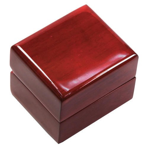 WR3 Rosewood Ring Box, 2 1/4” x 2” x 1 3/4”