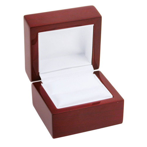 WR3 Rosewood Ring Box, 2 1/4” x 2” x 1 3/4”