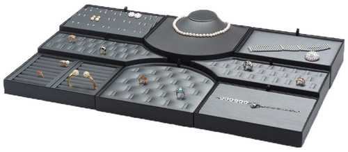 8 Piece Steel Grey Display Set