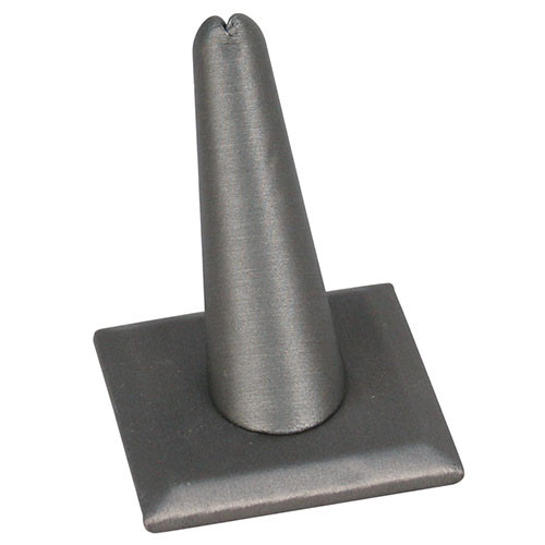 Single Finger Ring Display Steel Grey