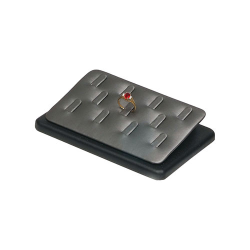 Steel Grey 11-Ring Clip Display