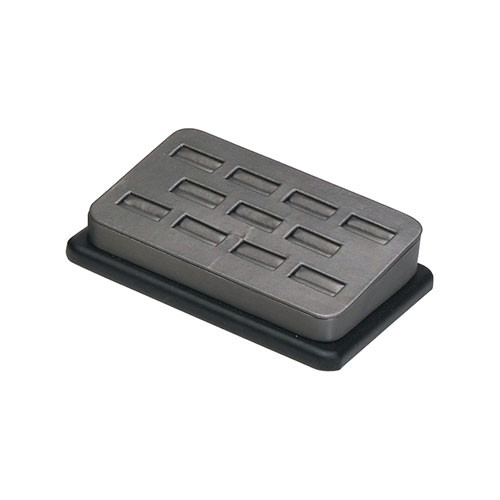Steel Grey 11-Ring Slot Display