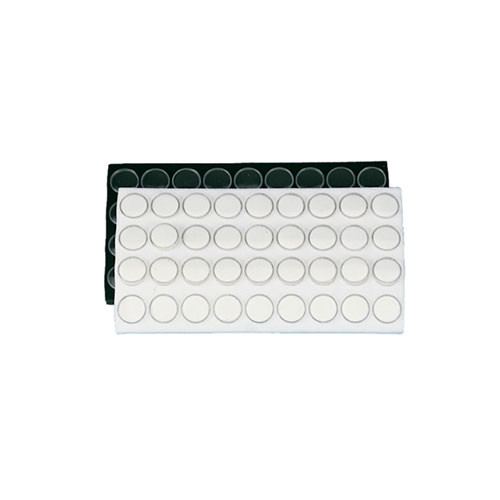 Gem Jar Foam with 36 Medium 1 3/8" Dia Jars
