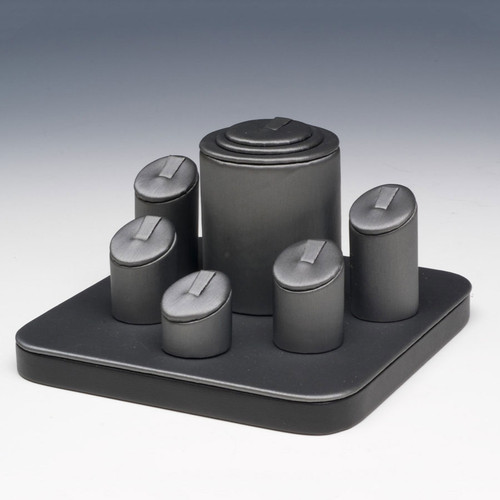 6-Ring Steel Grey Display