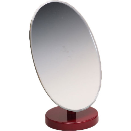 Oval Rosewood Countertop Mirror 9"x 6"