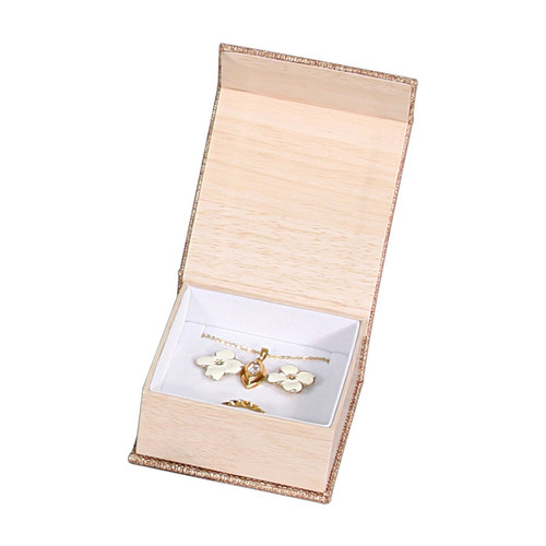 Magnetic Burlap Combination Box