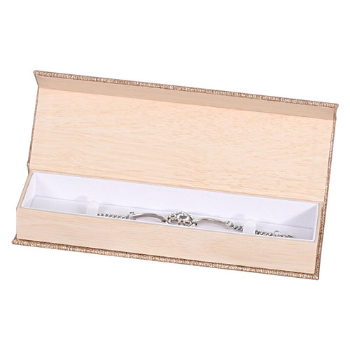 Magnetic Burlap Bracelet/Watch Box