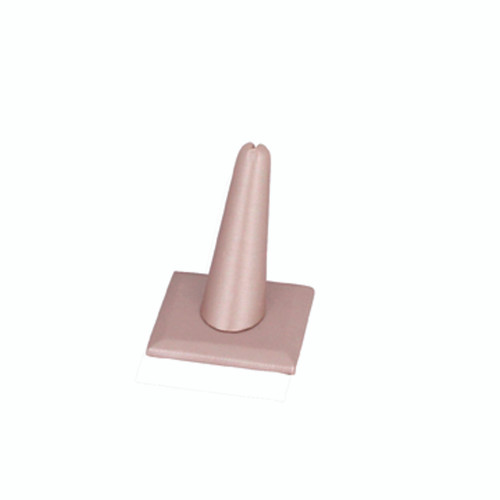 Ring display, 2" x 2 x 4"H, Steel Pink