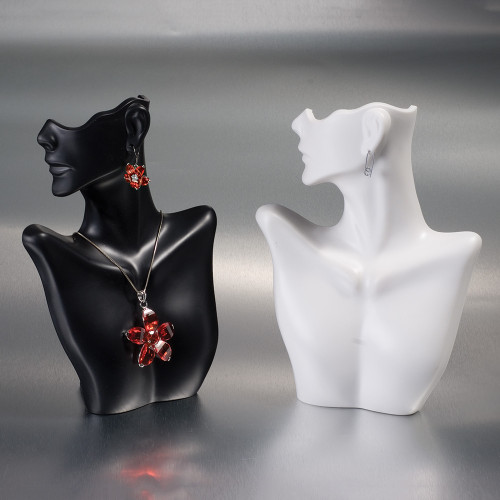 Necklace Display, Plastic, 7" x 2 3/4" x 9"H