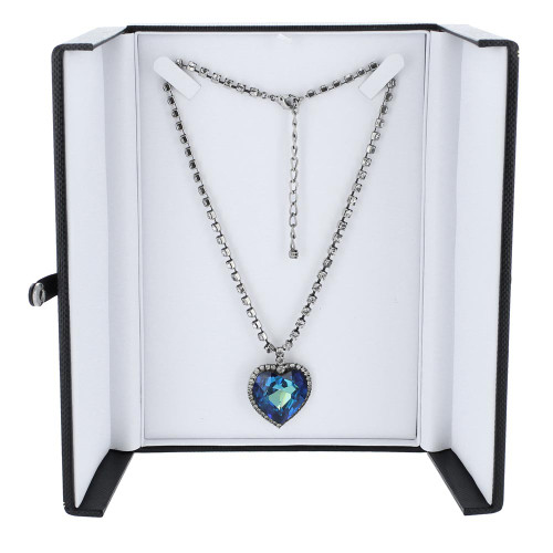 Premiun Classic Style Necklace Box,8 5/8" x 2" x 1", 2 COLOR