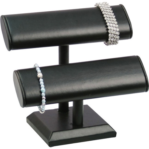 Double Oval T-Bar Display,12" x 5 3/8", (Choose from various Color)