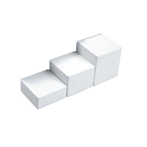 3-PCS Square Set, 3 1/8" Sq., 1"H, 1 3/4"H, 2 1/2"H,Choose from various Color