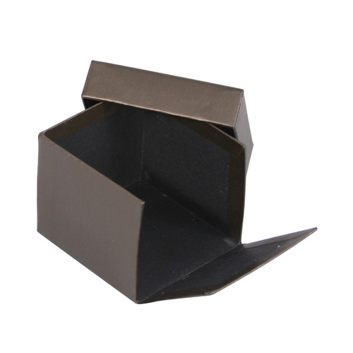 Plush Cream Faux Leather Box , Choose from various sizes