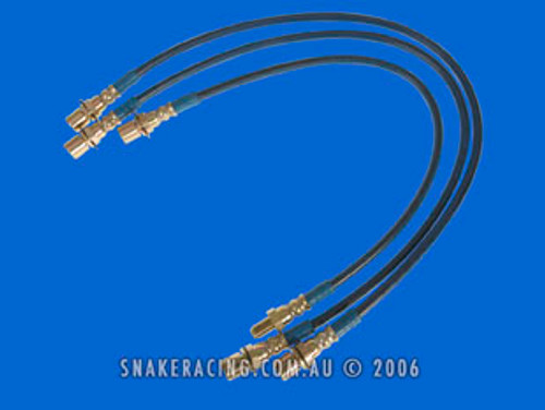 ML Triton F/R Braided Brake Line Kit ML Triton F/R Braided Brake Line Kit