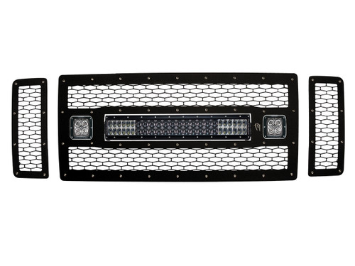 Ford 4WD 2008-2010 F250/F350 LED Grille Ford 4WD 2008-2010 F250/F350 LED Grille