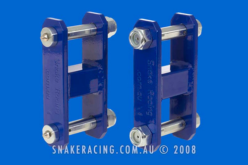Navara D22 Extended Shackles REAR Navara D22 Extended Shackles REAR